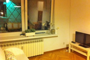 widok na salon w mieszkaniu do sprzedaży w Warszawie - Śródmieście